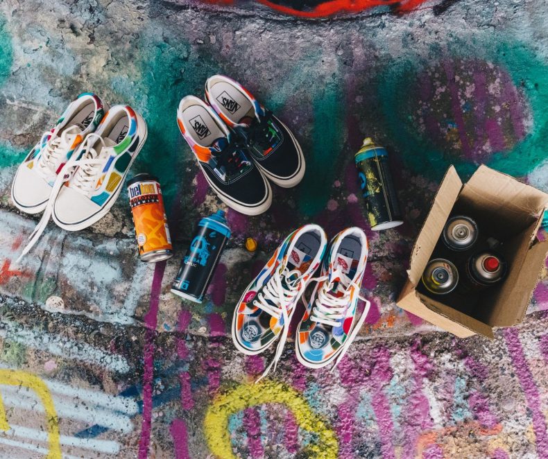 Vans aduce omagiu fenomenului graffiti cu pachetul Spray Spots