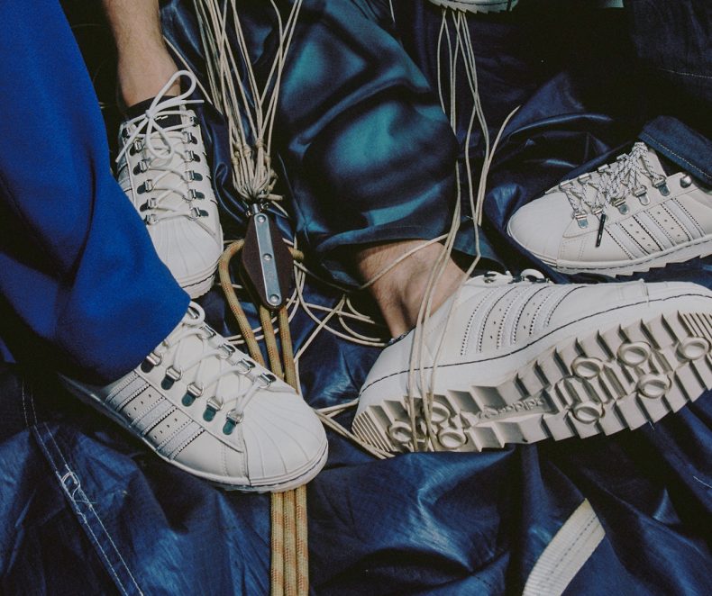 Editorial: adidas x Footshop Superstar ‚Blueprinting‘ by Lousy Auber