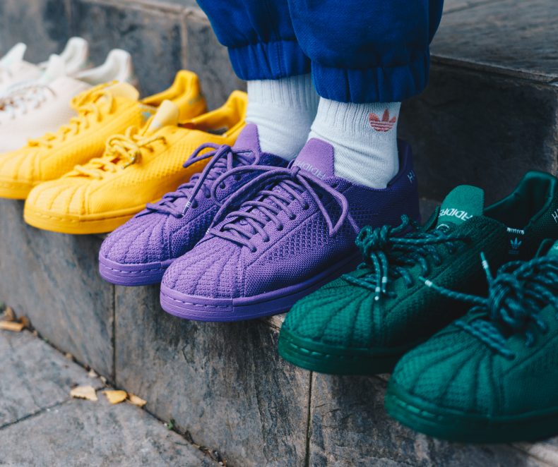 Paleta de culori a colaborării adidas Originals x Pharrell Williams